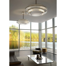 PRISMA CHARLES TIERED CRYSTAL CHANDELIER 23.6" 31.5"D