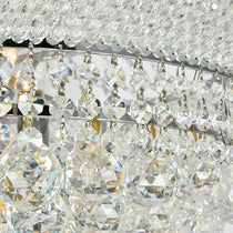Luxury French Empire Chandelier for Villa Hall Ceiling Three-layers Crystal Light for Hotel Lobby