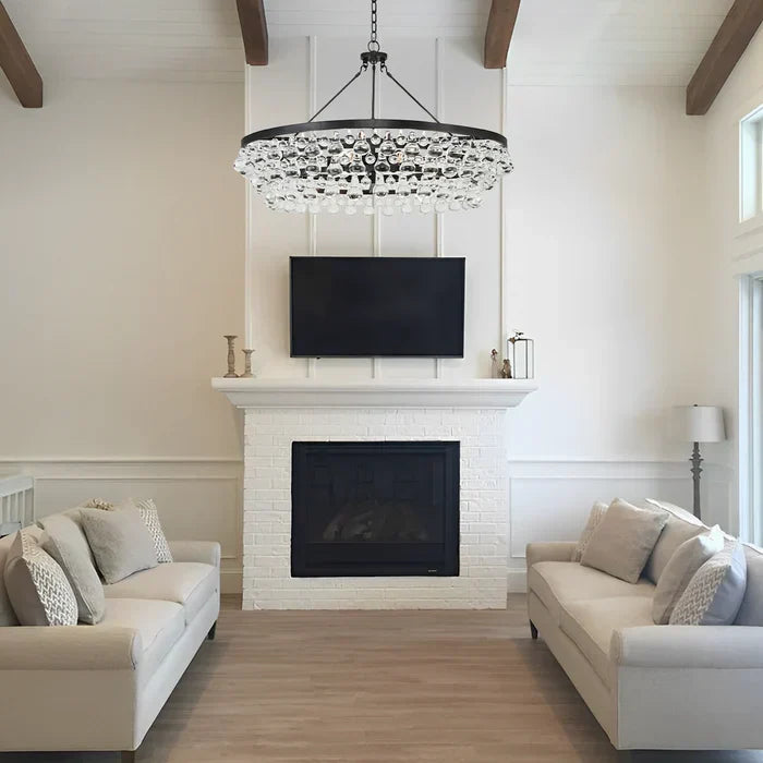 Cally 6 Light Chandelier 35" Secondary image