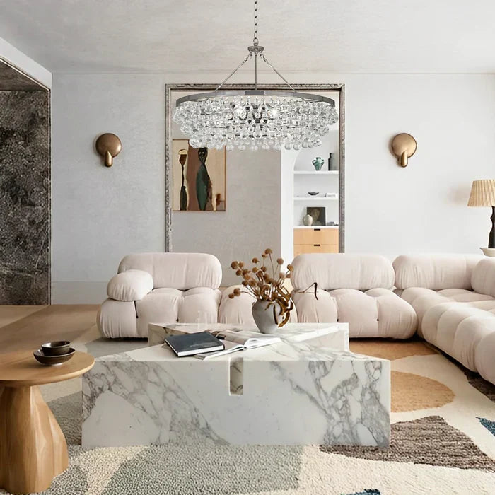 Cally 6 Light Chandelier 35" Main image