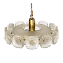 HAVEN CLEAR CRYSTAL CHANDELIER 23.6" 31.5"W