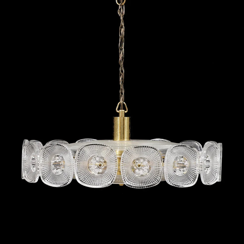 HAVEN CLEAR CRYSTAL CHANDELIER 23.6" 31.5"W
