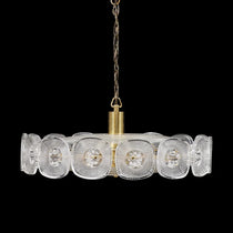 HAVEN CLEAR CRYSTAL CHANDELIER 23.6" 31.5"W