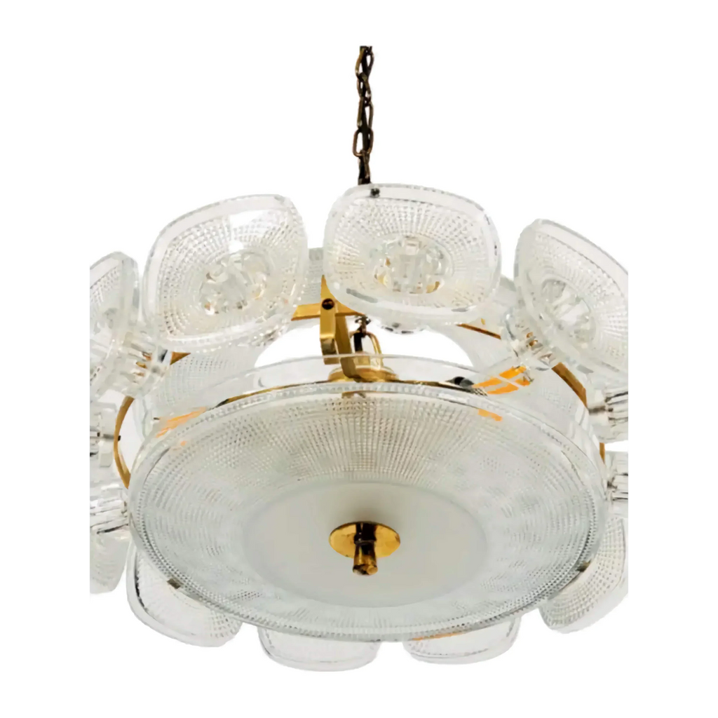 HAVEN CLEAR CRYSTAL CHANDELIER 23.6" 31.5"W