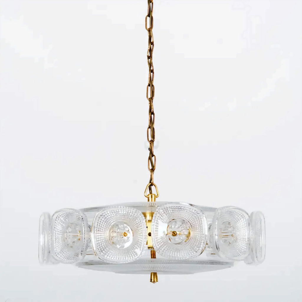 HAVEN CLEAR CRYSTAL CHANDELIER 23.6" 31.5"W