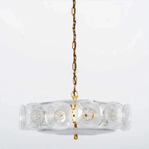 HAVEN CLEAR CRYSTAL CHANDELIER 23.6" 31.5"W