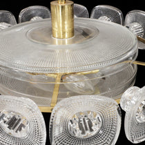 HAVEN CLEAR CRYSTAL CHANDELIER 23.6" 31.5"W