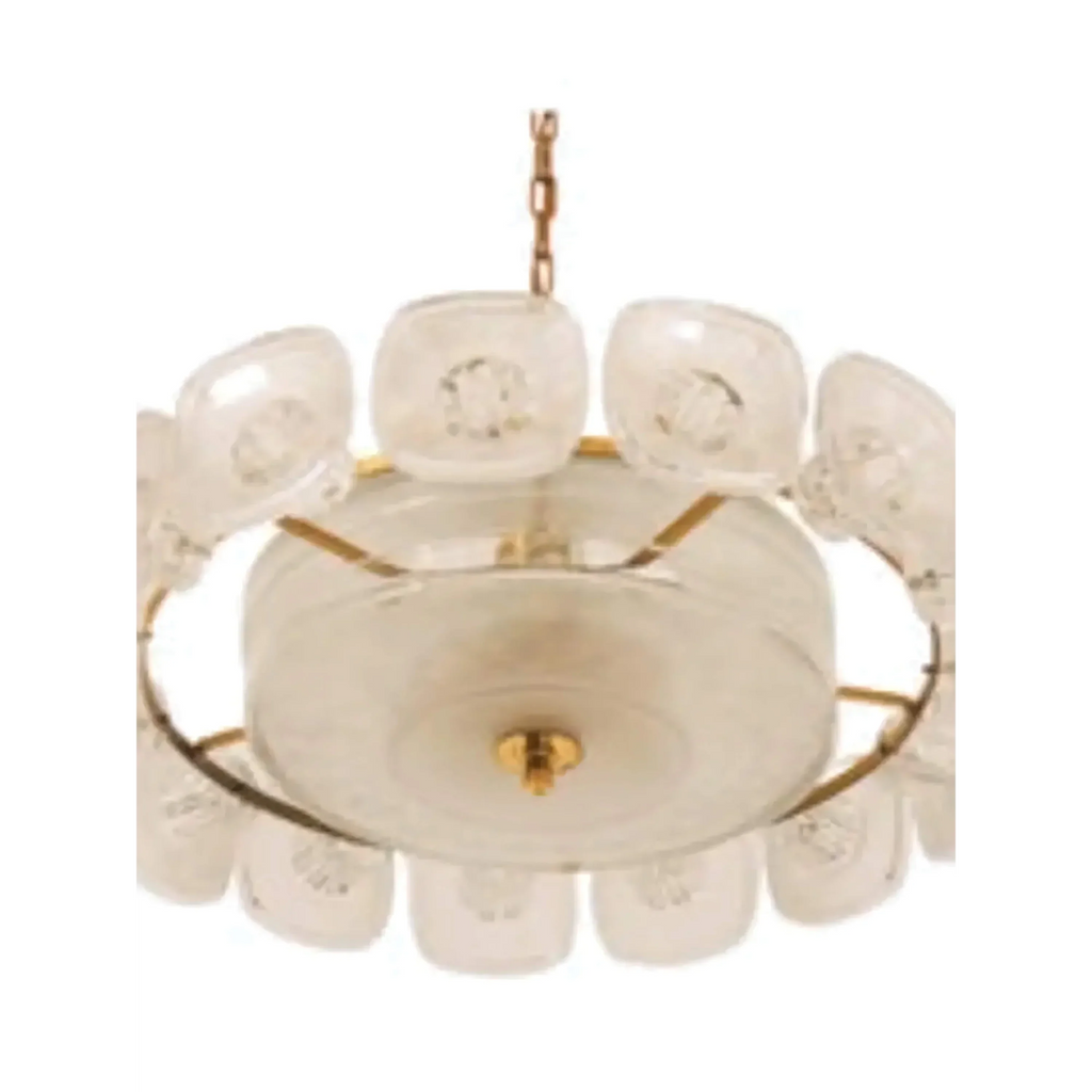 HAVEN CLEAR CRYSTAL CHANDELIER 23.6" 31.5"W