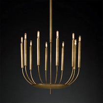 VINTA COPPER CANDLE CHANDELIER 23.6" 35.4" 47.2"D