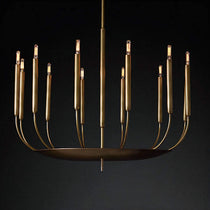 VINTA COPPER CANDLE CHANDELIER 23.6" 35.4" 47.2"D