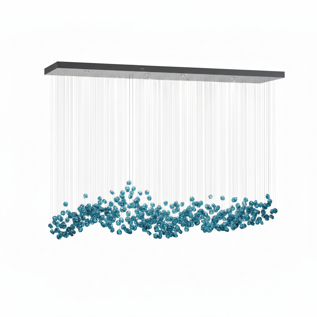 Crystal Stone Chandelier