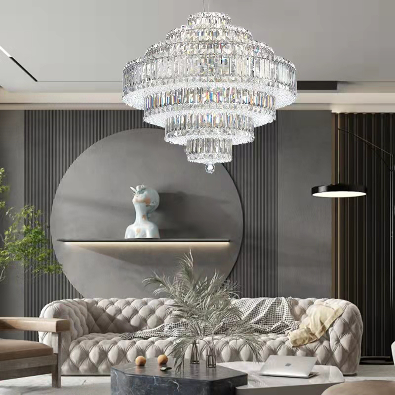 Modern Luxury Multi-layer Crystal Chandelier