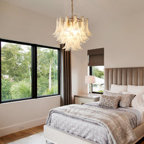 Murano Glass Petals Chandelier