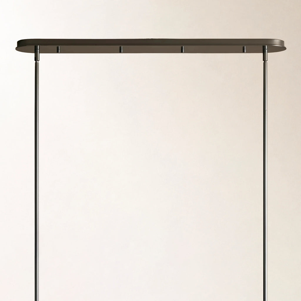 Daphne Fabric Linear Chandelier