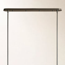 Daphne Fabric Linear Chandelier