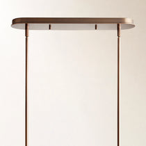 Daphne Fabric Linear Chandelier