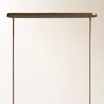 Daphne Fabric Linear Chandelier