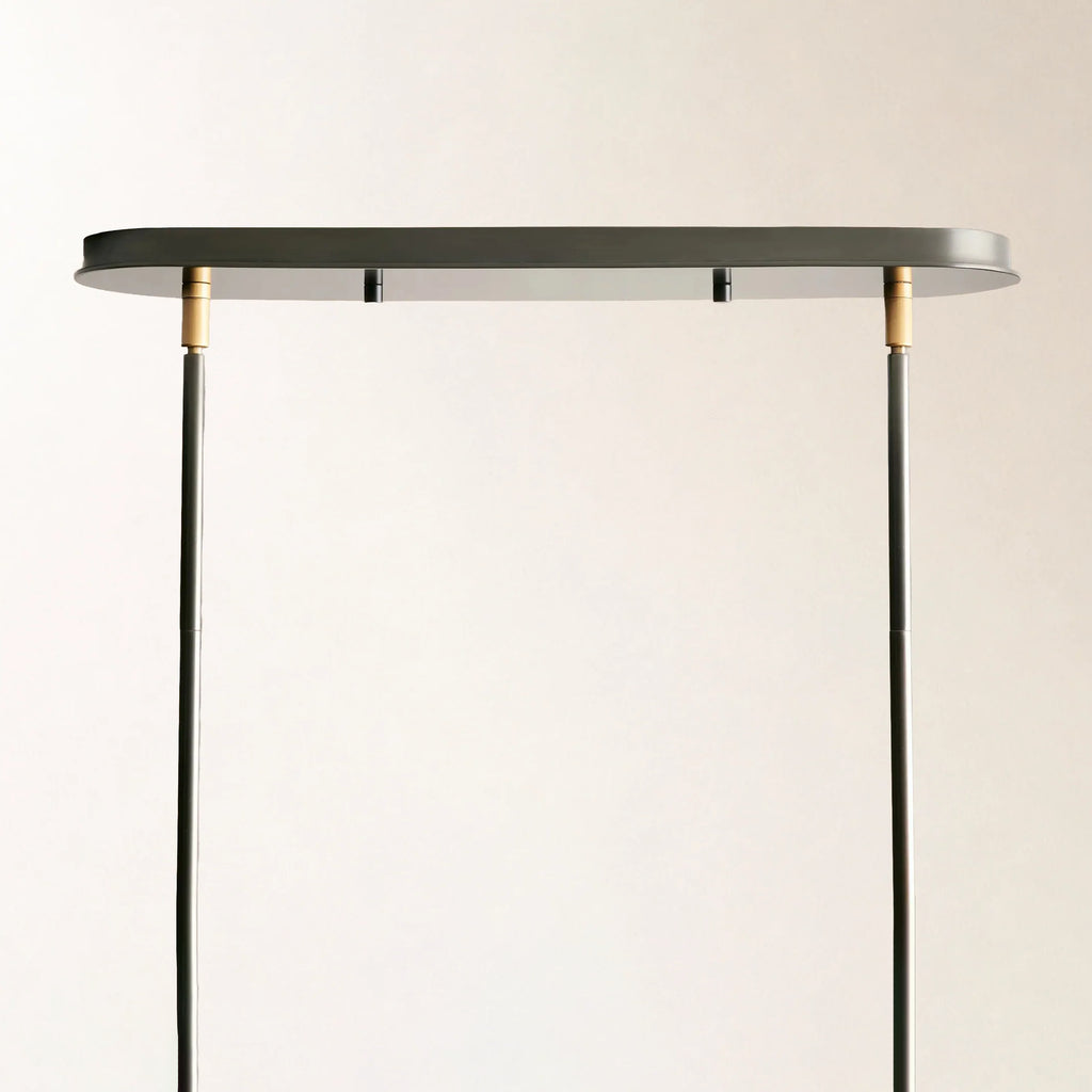 Daphne Fabric Linear Chandelier