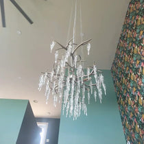 Luxury Crystal Geometric Branch Chandelier