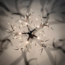 Luxury Crystal Geometric Branch Chandelier