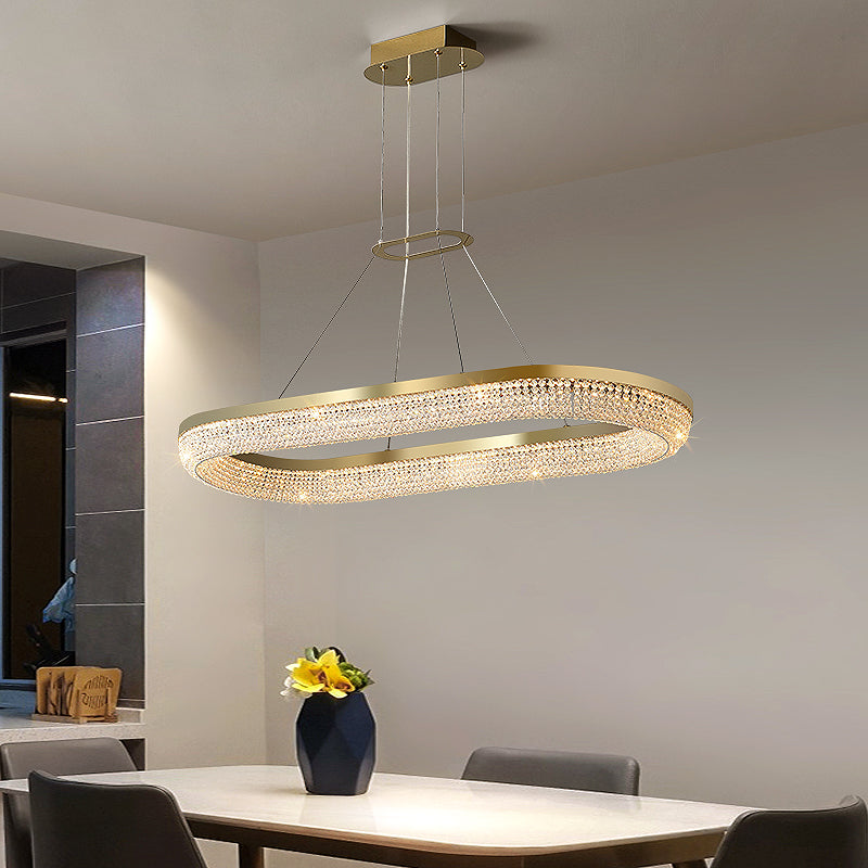 Bergamo Crystal Dining Room Chandelier Main image