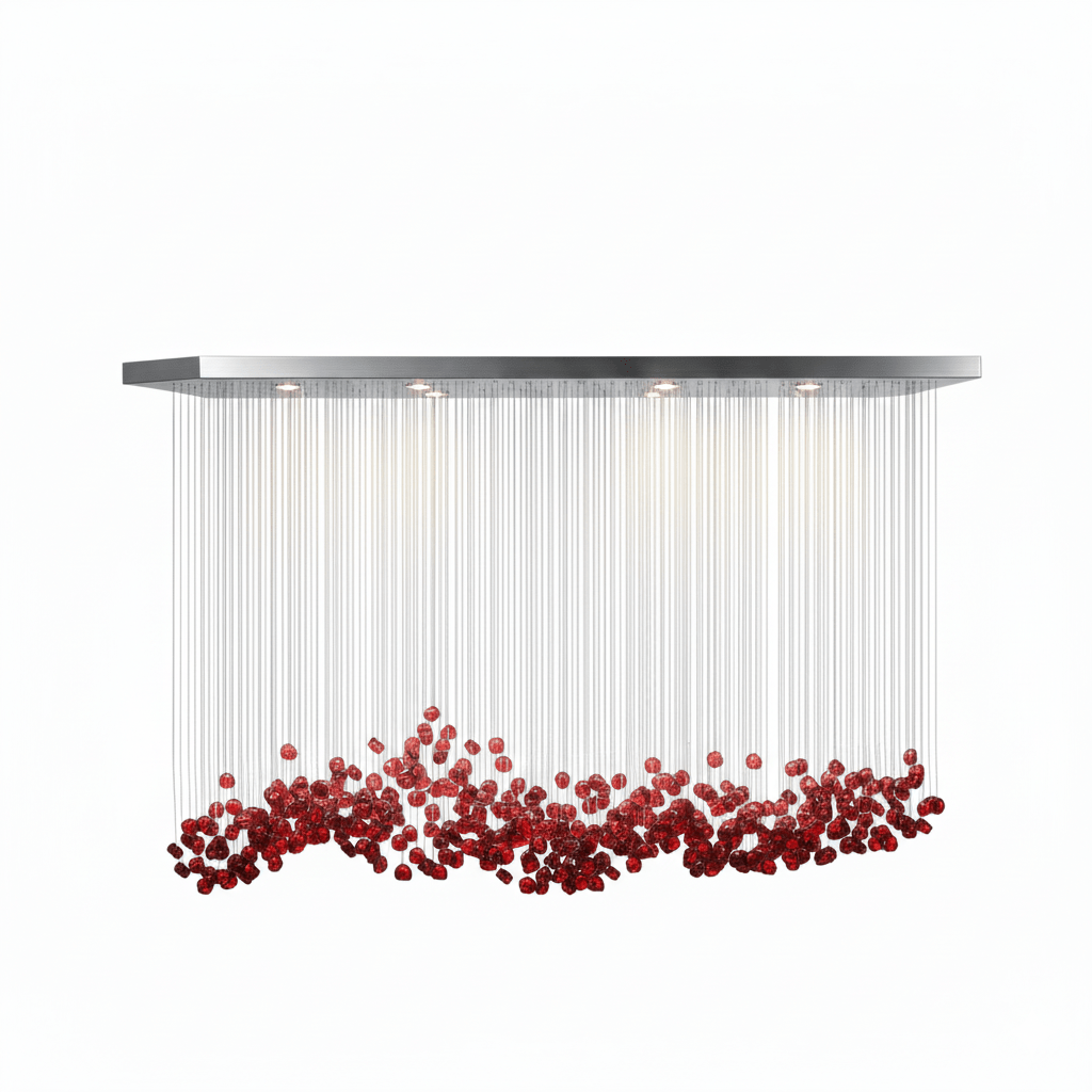 Crystal Stone Chandelier
