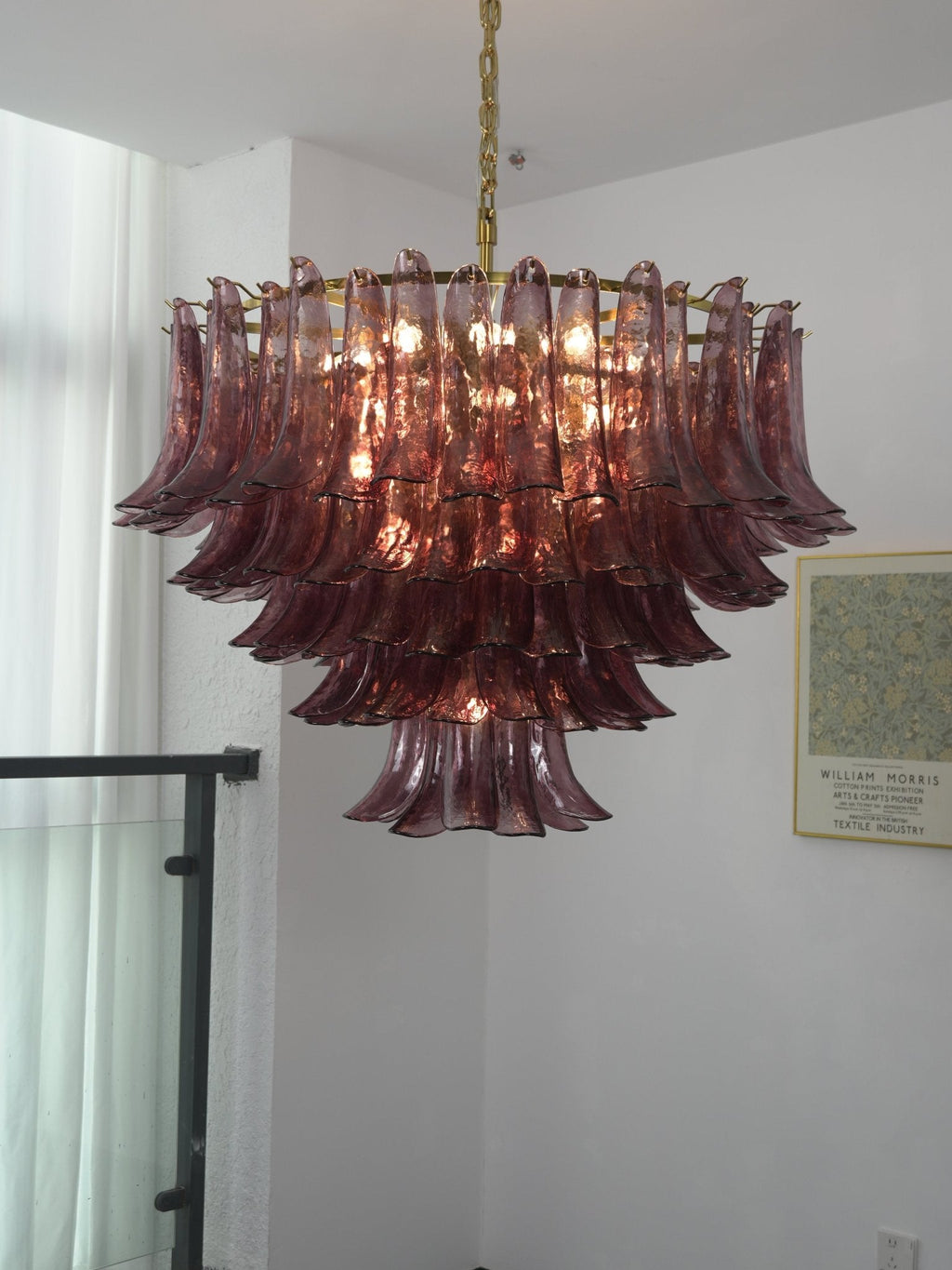 Designer Amethyst Bloom Chandelier - CasaraHouse