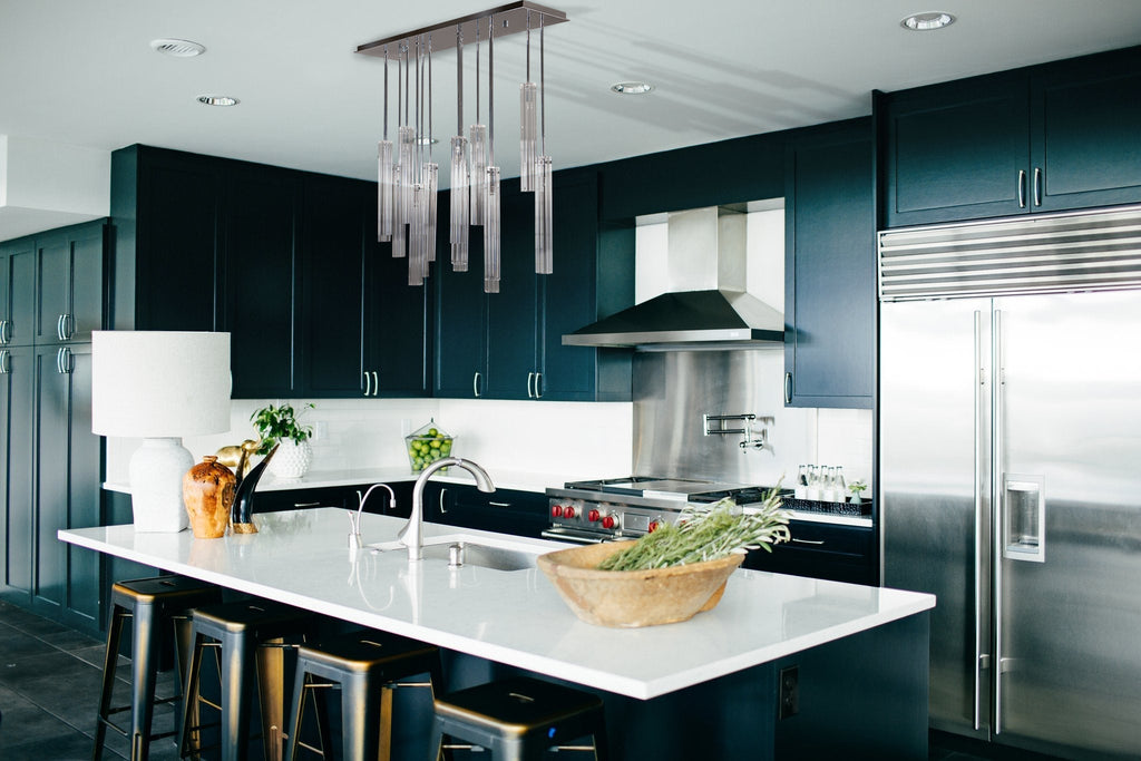 Aria Eden Multi Spot Glass Chandelier