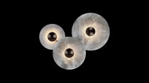 Alabaster Flushmount - 3 Surface