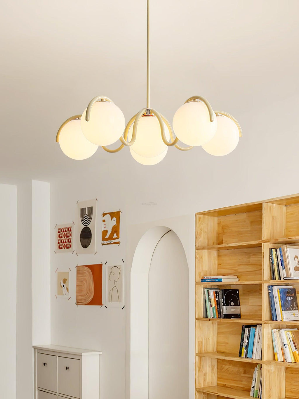 Reedway Curve Linear Chandelier ∅ 27.2″