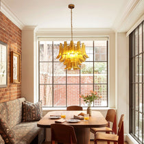 Murano Glass Petals Chandelier