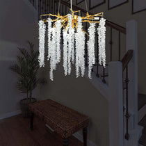 Vinery Tree Branch Crystal Chandelier 20.5"