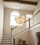 Modern Lustrava Prism Chandelier - CasaraHouse