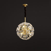 Classic Brass Dandelion Chandelier