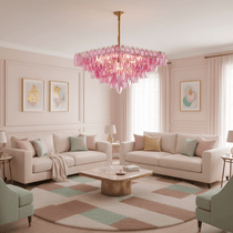 Fuchsia Prism Empire Chandelier