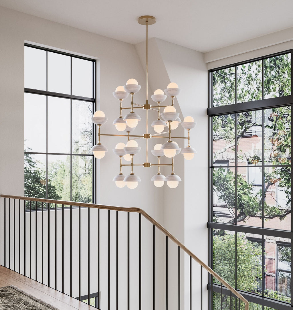 Greenwich Triple Tier Chandelier