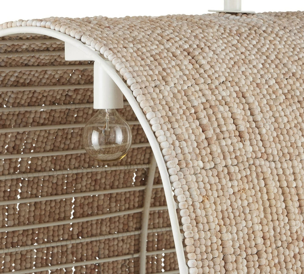 Hester Beaded Linear Chandelier 48"