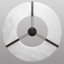 Glacera Round Alabaster Chandelier