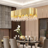 Premium April Crystal Dining Room Chandelier - CasaraHouse