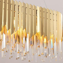 Premium April Crystal Dining Room Chandelier - CasaraHouse