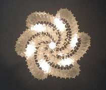 Murano Glass Chandelier – Viennetta -114 prims – Transparent