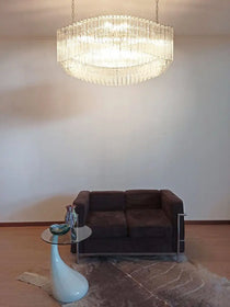 Murano Glass Chandelier – Pagoda – 292 prisms – Transparent