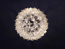 Murano Glass Chandelier – 112 prisms – Transparent