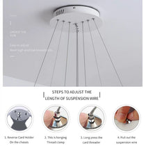 Savanna 3-Ring Chandelier