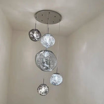 Lava Chandelier Villa Loft Duplex Stairwell Pendant Light