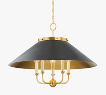 Lucian Round Metal Chandelier