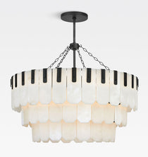 Nadia Alabaster Chandelier 30" 41"