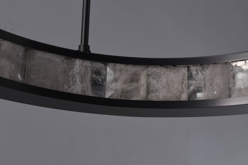 Rock Crystal Concorde Chandelier
