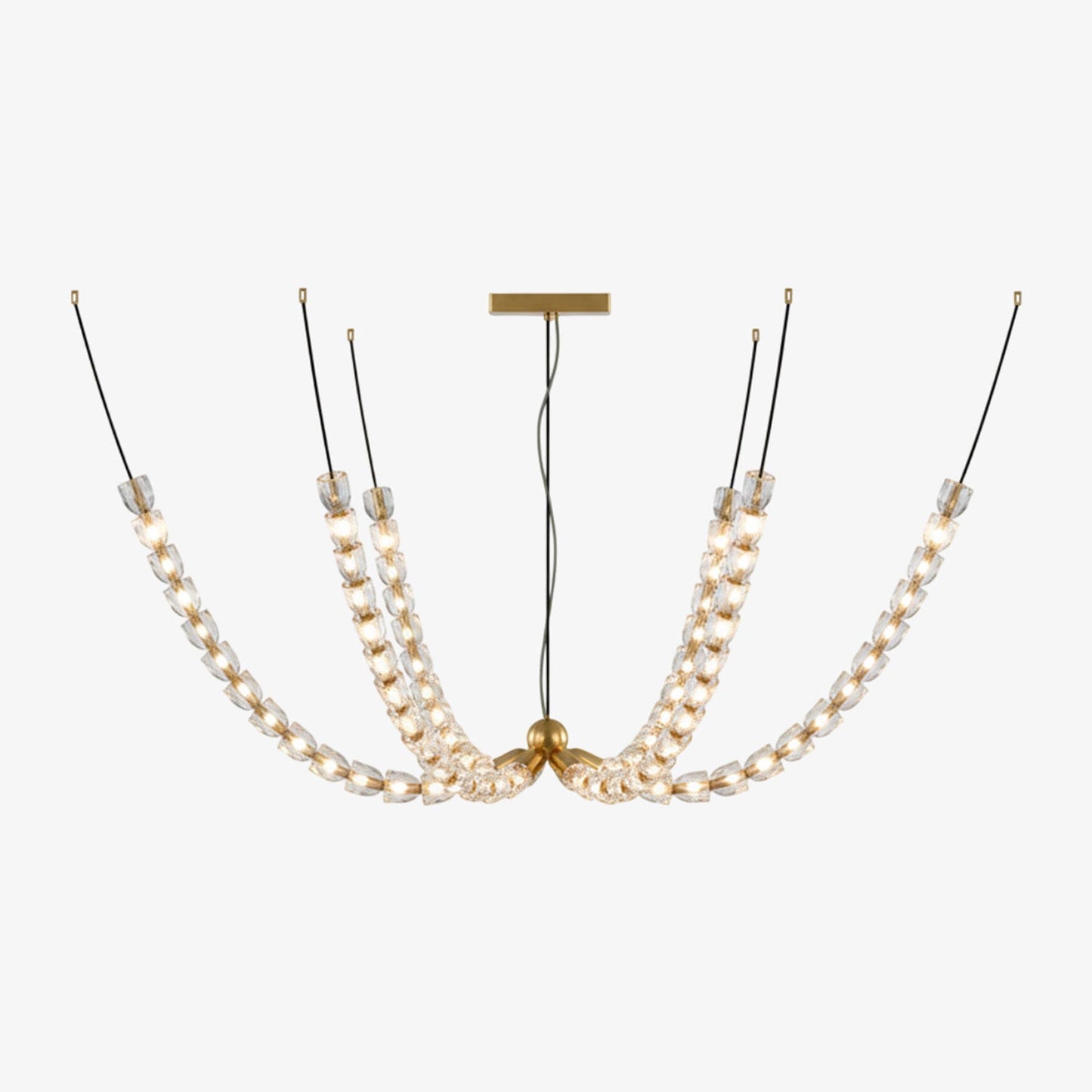 Elegant The Gabriel Branch LED Chandelier | Custom Size & Made-to-Order Lighting for Luxury Homes & Commercial Spaces - CasaraHouse