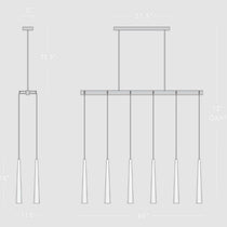 Lesliere Linear Chandelier